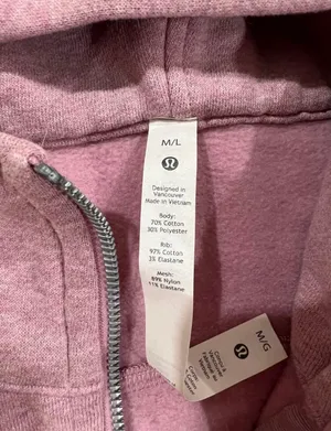 Lululemon Scuba Hoodie Half-Zip M/L thumbnail 3