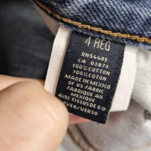 Vtg American Eagle Jeans Womens 4 Reg Bootcut Flare Mid Rise‎ Medium Wash Cotton thumbnail 8