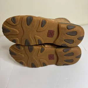 Twisted X Cork Leather Upper‎ Chukka Moc Boots Women's Size 7M thumbnail 7