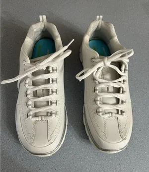 Skechers Womens Elite 11798 White Casual Shoes Sneakers Size 8 Comfort Walking thumbnail 1