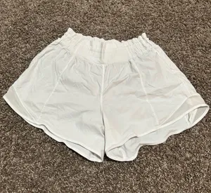 White Lululemon shorts  thumbnail 1