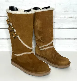 Koolaburra by UGG Women's Victoria Tall Bow Boot Shoe Size 10 thumbnail 1
