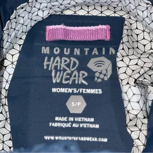 Mountain Hardwear Blue Rain Jacket Windbreaker size Small thumbnail 10