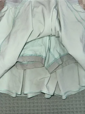 Lululemon Court Rival High-Rise Skirt Long Mint Moment Green Skater Skirt Size 0 thumbnail 5