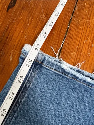 Vervet Flying Monkey Light Blue Distressed Straight Leg Jeans Size 29 thumbnail 7