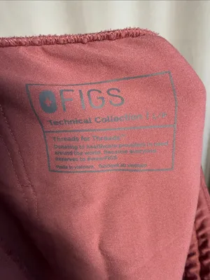 Figs Zamora‎ Jogger Scrub Pants Mauve Pink Large Petite thumbnail 3