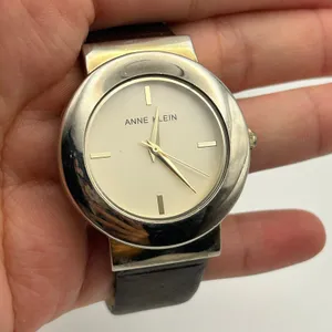 Anne Klein AK/2756T Gold Case Brown Leather Women’s Watch Working New Battery thumbnail 6