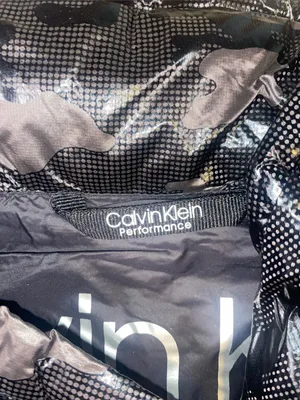 Calvin Klein Black Shiny Camouflage Puffer Vest thumbnail 2