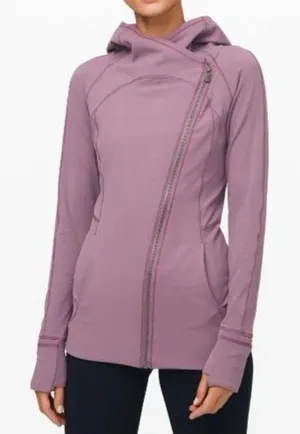 Lululemon Every Journey Hoodie Frosted Mulberry Size 8 Full Zip Jacket thumbnail 1
