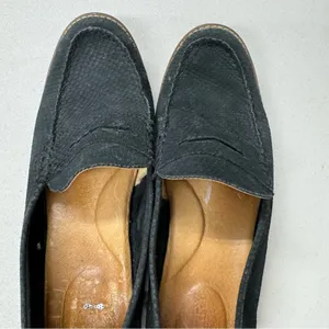 Sperry Black Suede Leather Penny Loafer Flats Womens 10 Classic Comfort Shoes thumbnail 8