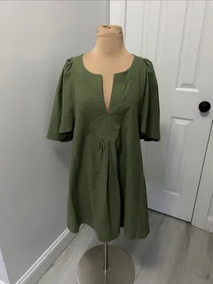 Tuckernuck Pomander Place Finley Dress Olive thumbnail 4