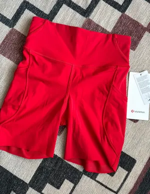 Lululemon fast and free HR short 6 inch pockets thumbnail 1