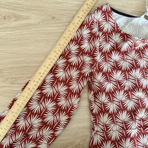 Boden US 8 NEW Lucie Brown/White Palm Leaf Print Mini‎ Dress thumbnail 11