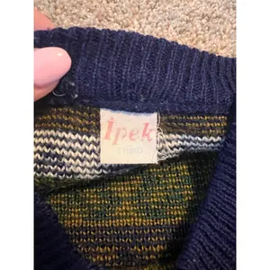 Vintage Turkish Ipek Triko Knit Sweater Approx M/L thumbnail 4