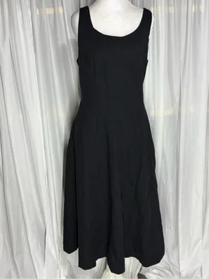 🆕 A New Day Corset Midi A-Line Dress Black Size 4 thumbnail 3