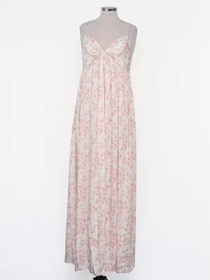 SACHIN‎ & BABI - Jessica Gown Rouge Watercolor Floral Gown thumbnail 2