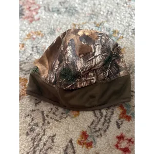 Hot Shot Womens Camo Ponytail Beanie Pink Fleece Lined Hunting Hat One Size thumbnail 2