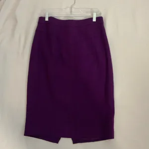 Per‎ Se 2pc Plum Skirt Suit size 8 thumbnail 3