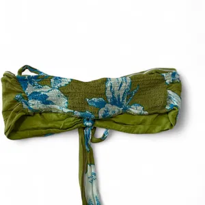 by Anthropologie Printed Smocked Bandeau Top thumbnail 5