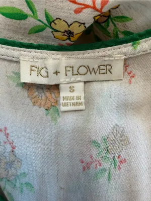 Fig and Flower Anthropologie Boho Peasant Dress thumbnail 4