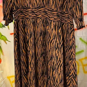 S110 Hayden LA tiger print dress Size XL thumbnail 2