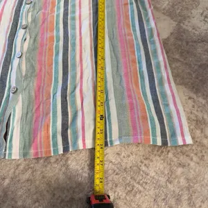 SHEIN Striped‎ Button Front Summer Women’s 2XL thumbnail 6