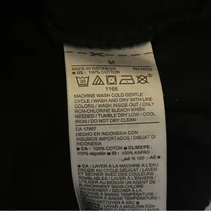 Old Navy Black Tie-Front Cotton T-Shirt – Women’s Medium thumbnail 6