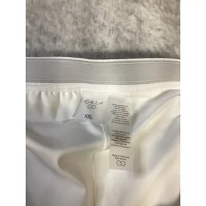 Calia Pleated Mesh Skort Womens XXL Pure White High Rise Tennis‎ Court WAX15225W thumbnail 3