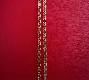14k gold plated necklace 20 inch thumbnail 2