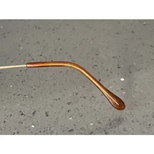 CHARMANT 541 EYEGLASSES FRAMES ONLY 46-21-135 JAPAN Full Rim gold round thumbnail 5