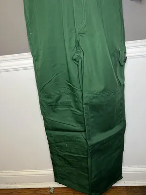 Mascot Newark Overalls Mens C48 33x30 Green Workwear Bib Knee Pad 10569-442-03 thumbnail 4