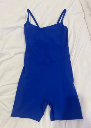 Blue align romper thumbnail 1