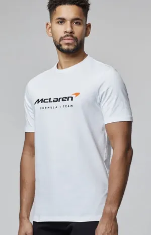 McLaren Formula 1 T Shirt White Size M thumbnail 1