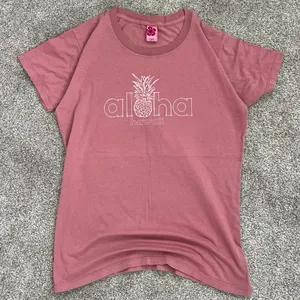 vintage hawaii top Pink thumbnail 1