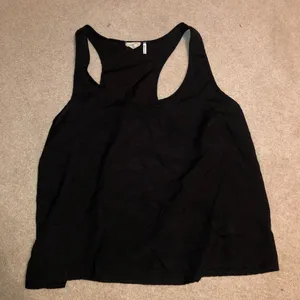 black flowy tank top thumbnail 1
