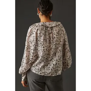 ✨By Anthropologie Peasant Sz XS Blouse✨ thumbnail 6