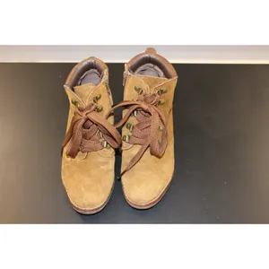 White Mountain W31258 Liberty - Tan / Chestnut Suede Lace-Up Wedge Ankle Bootie thumbnail 3