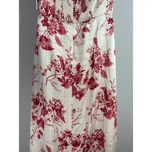 Reformation Sianna Silk Dress In Paris Floral Statin Prarie Sz. 10 NWT Coquette‎ thumbnail 12