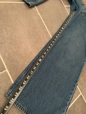 Abercrombie & Fitch Women's Dark Blue Straight Leg Jeans thumbnail 6