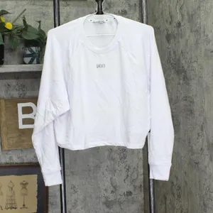 NWT DKNY Sport Womens Lightweight Super Soft Pullover Sweatshirt White S thumbnail 2