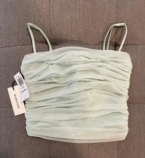 Aritzia Babaton Fleecy Green Top thumbnail 1