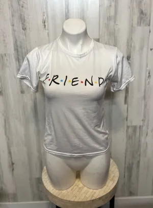 Friends Tshirt White Size M thumbnail 1