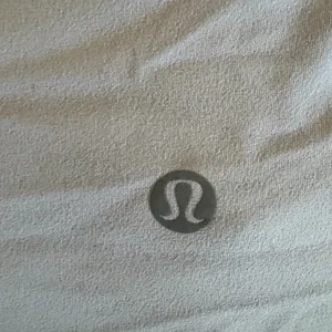 lululemon athletica Beige Crop Top with Pink and Black Accents thumbnail 2
