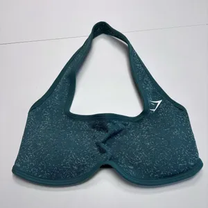 Gymshark Adapt Fleck Halterneck Sports Bra Green Size XS NWOT thumbnail 1