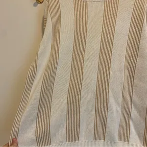 Paris Sport Club Vintage Striped Sweater size Medium thumbnail 3