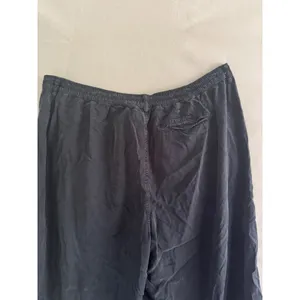 Aerie XL Lyocell Relaxed Pants Washed Black Elastic Waist MSRP $55 thumbnail 5
