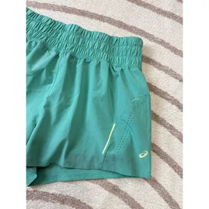 Asics Women's Kelly Green Athletic Running Activewear Shorts Size Small thumbnail 8