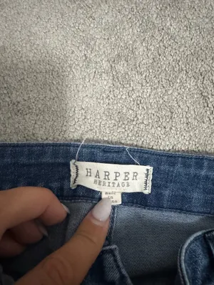 Harper High-Rise Skinny Francesca's Jeans thumbnail 2