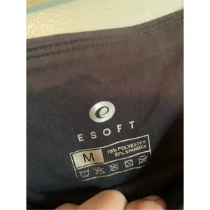 ESOFT Wide Leg Pants High-Waisted Yoga Work Dress Pants Pockets M NWOT thumbnail 6