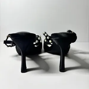 Coutgo Black Pear Heels Size 6 thumbnail 3